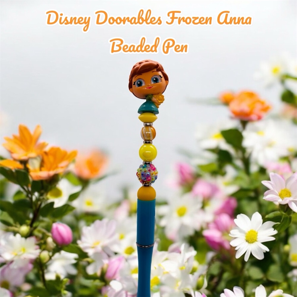 Disney Doorables Frozen Anna Beaded Pen